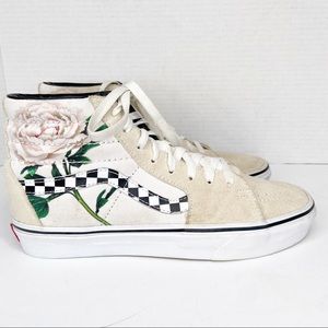 Vans Skate SK8-Hi Checkered Peony sneakers